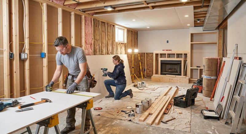 Rec Room Renovation in Alpharetta, GA