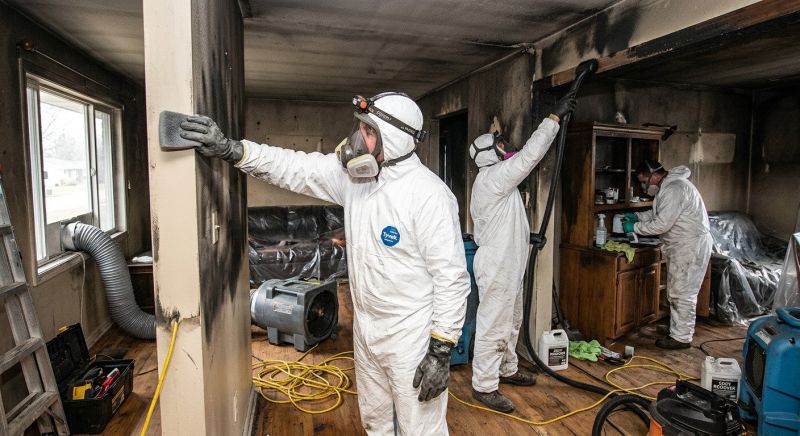 Soot Damage Restoration in Marin County, CA