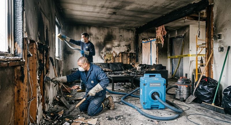 Commercial Fire Damage Repair in Fort Mill, SC