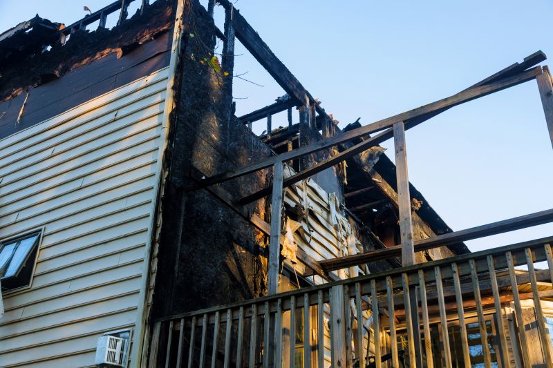 Fire Damage Reconstruction in Sonoma County, CA