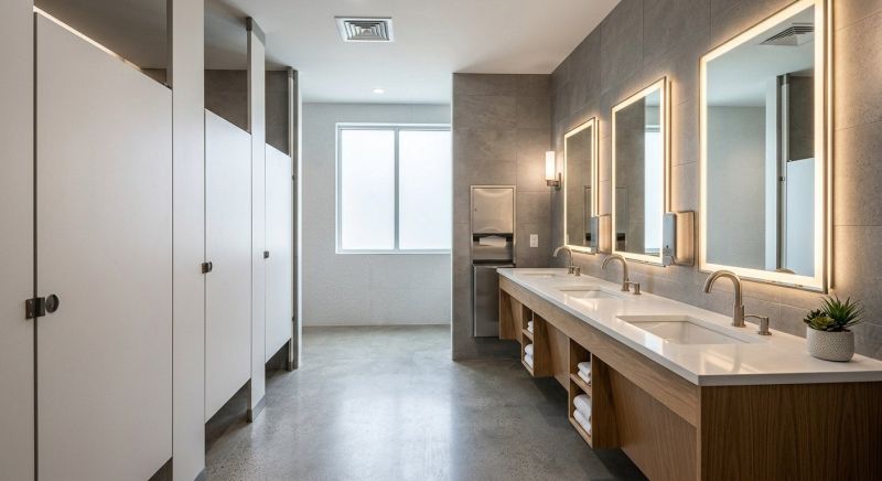 Industrial Bathroom Renovation in Boulder, CO