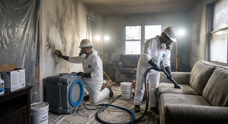 Soot Cleanup Service in Mesa, AZ