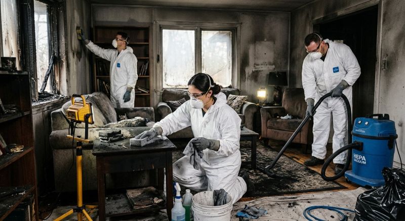 Soot Damage Repair in Napa, CA