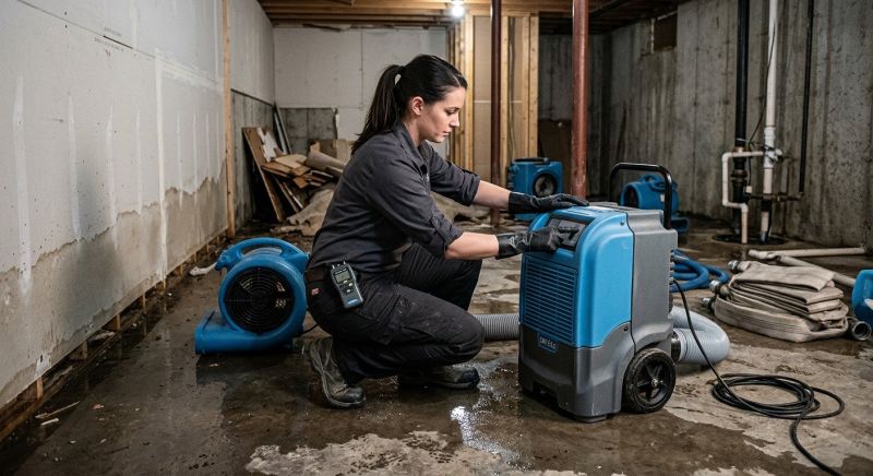 Water Damage Cleanup in Gilbert, AZ